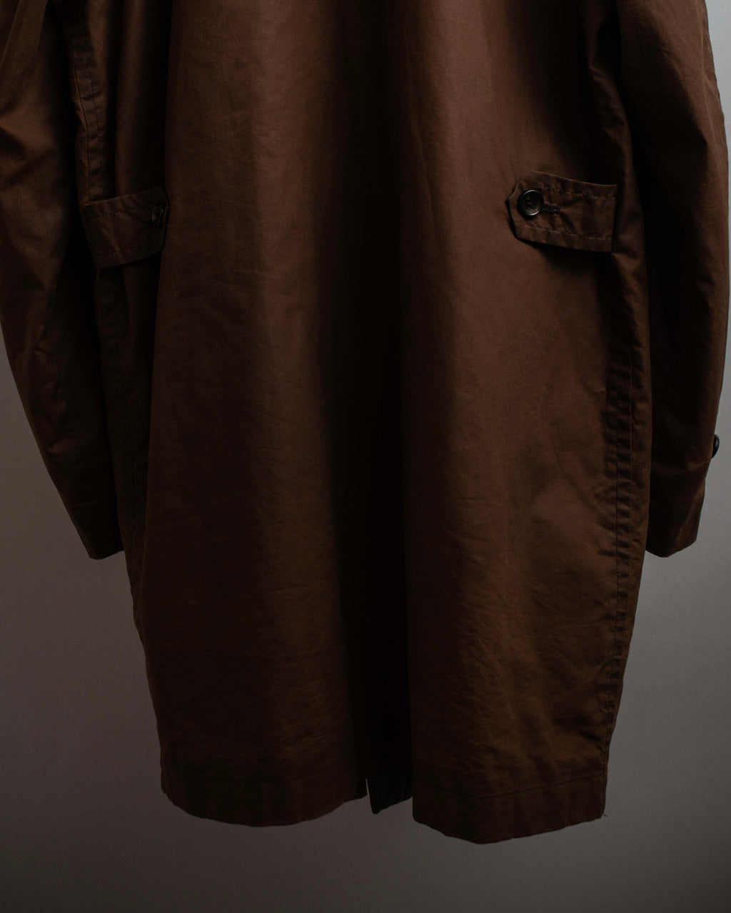 "COMME des GARCONS HOMME"
03AW corduroy collar design stand collar long coat