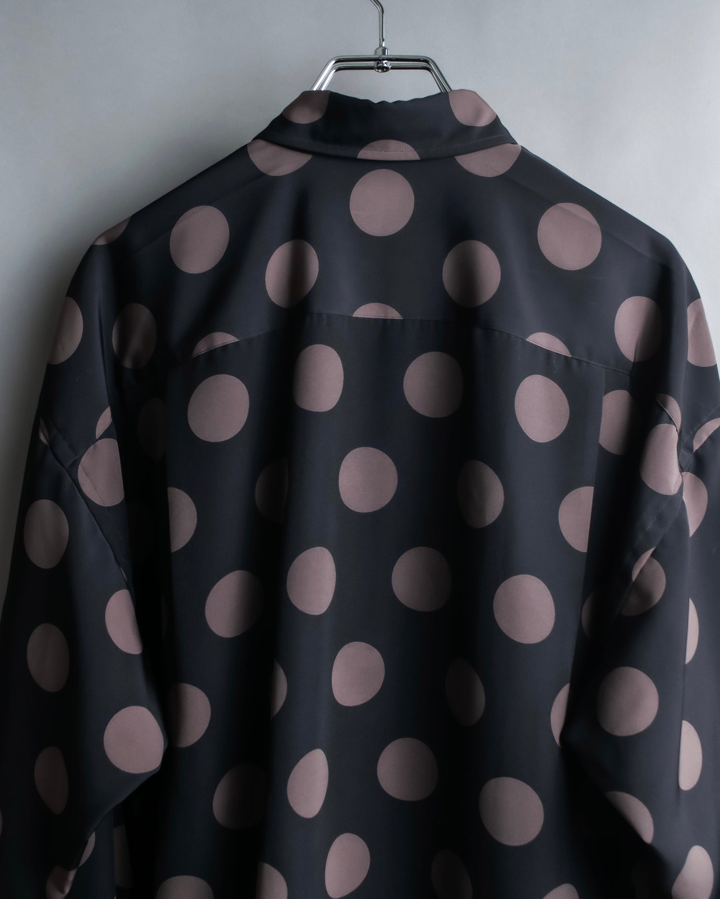 "JOHN LAWRENCE SULLIVAN" 19SS dot pattern oversized shirt