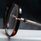 "LOEWE" Butterfly frame silver temple sunglasses