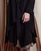 "LIMI feu" Draped asymmetric layered rayon dress