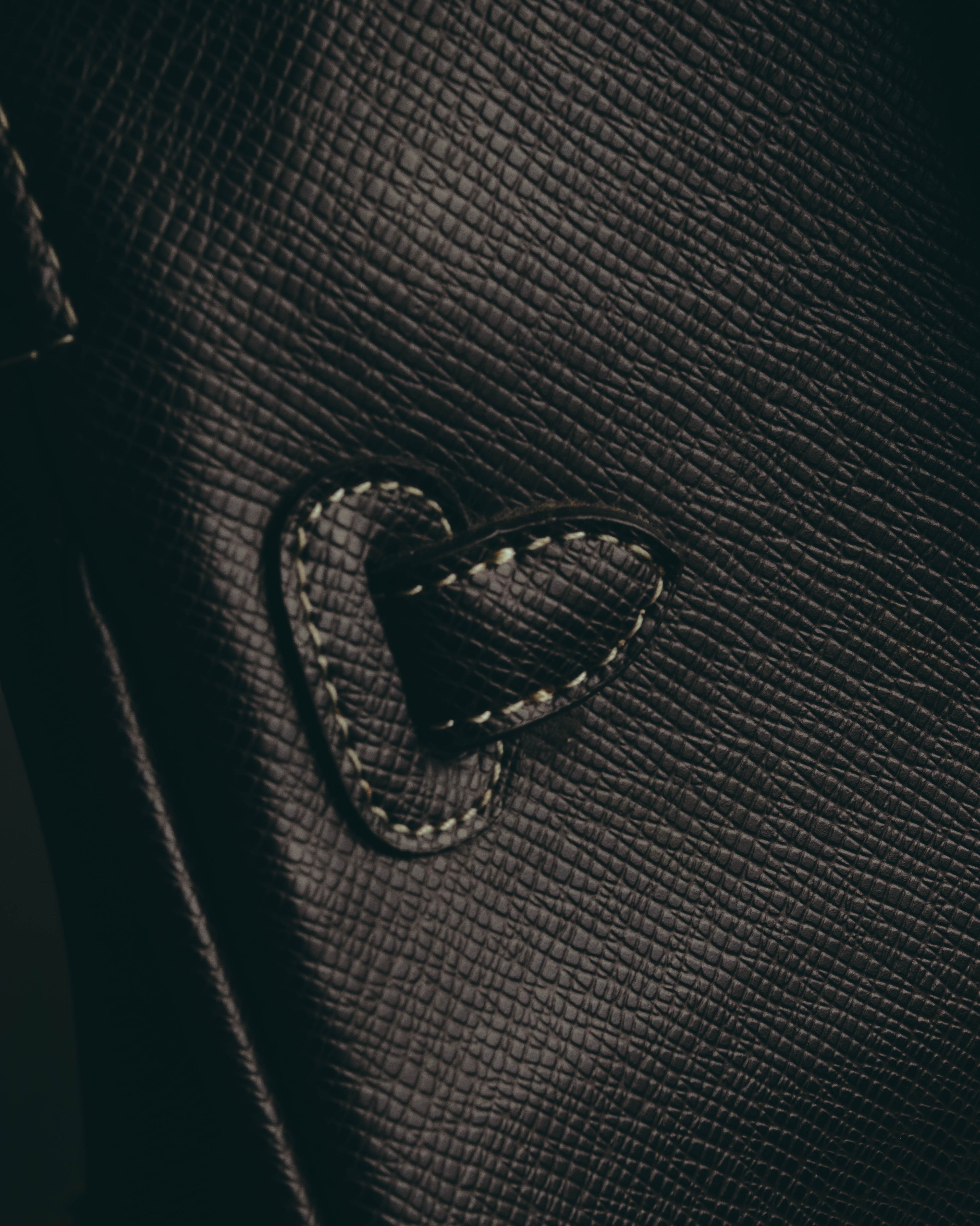 "Yves Saint Laurent" 90's-00's Classic textured leather structured top handle bag