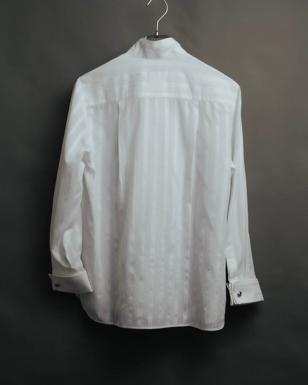 -SPECIAL- “CHANEL” 08 Cruise Collection Sheer cotton stand collar shirt