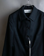 "DOLCE &amp; GABBANA" Waist shape wool soutien collar jacket