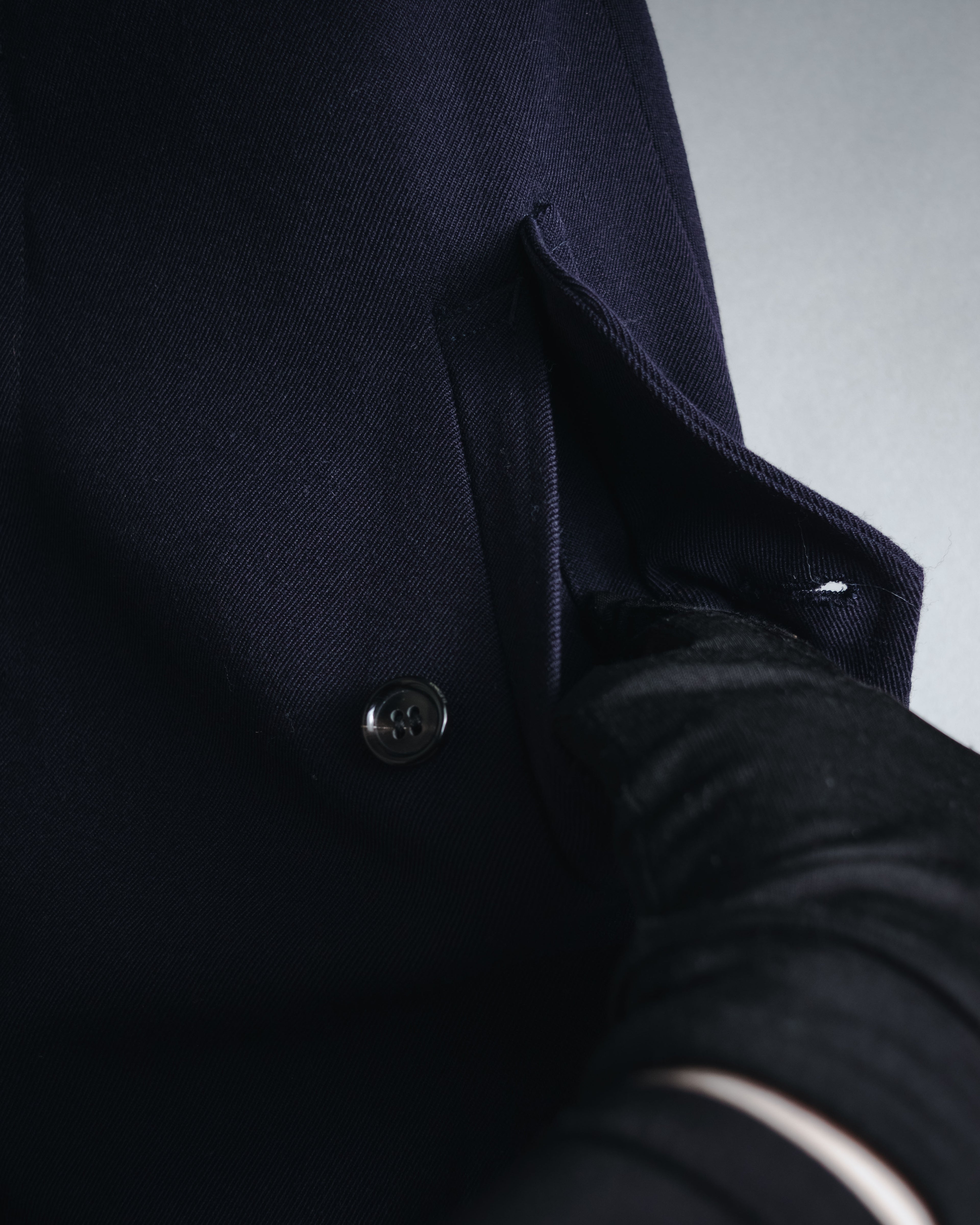 "Robe de chambre COMME des GARÇONS" 99AW asymmetrical panel wrap skirt