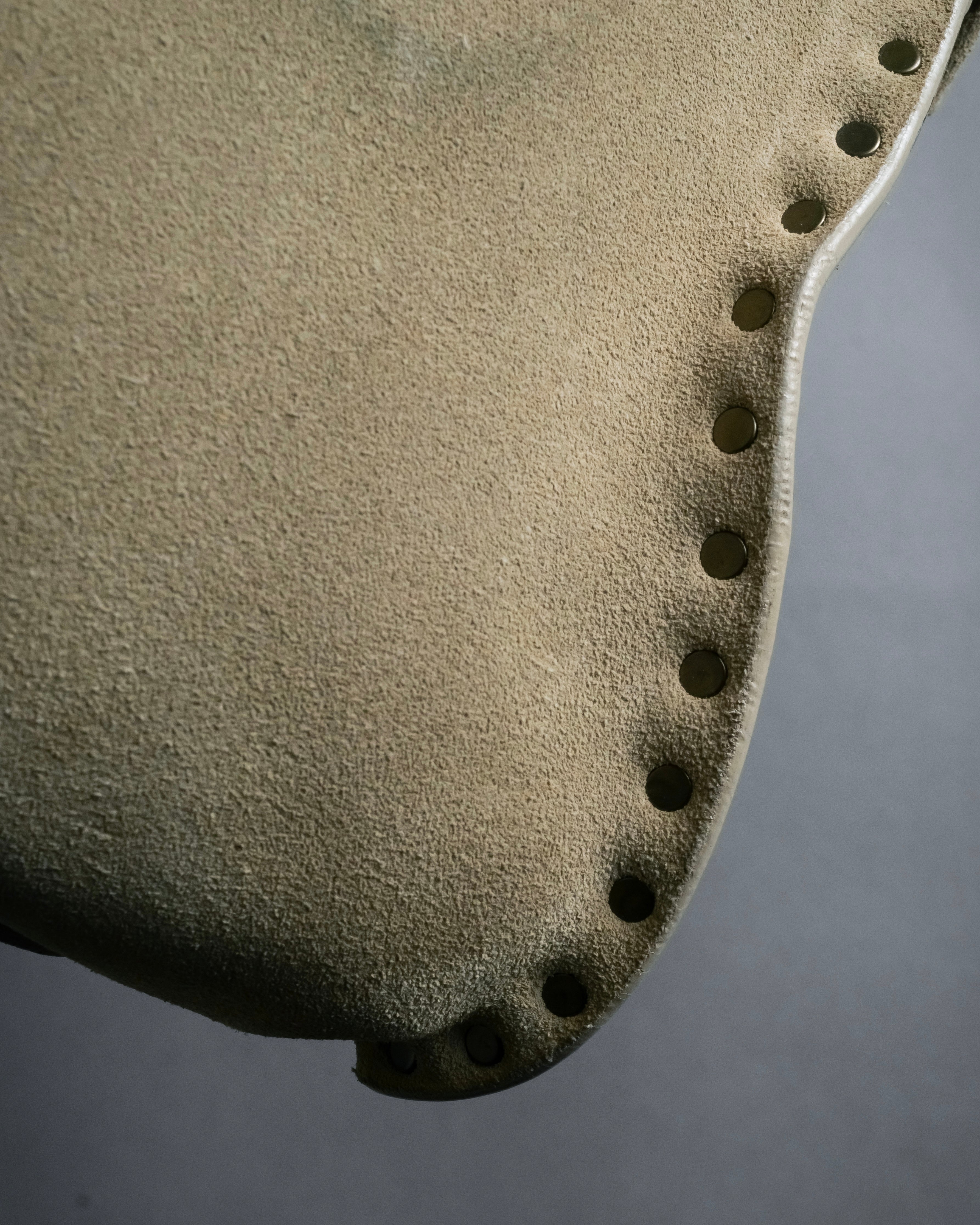 "CELINE" Studs design suede leather shoulder bag