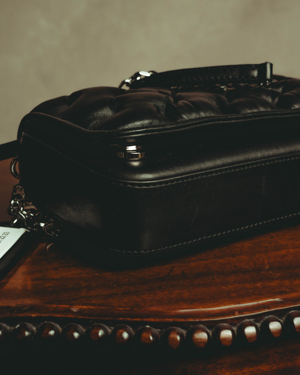 –SPECIAL– "Maison Margiela" 2020's Quilted leather chain shoulder bag