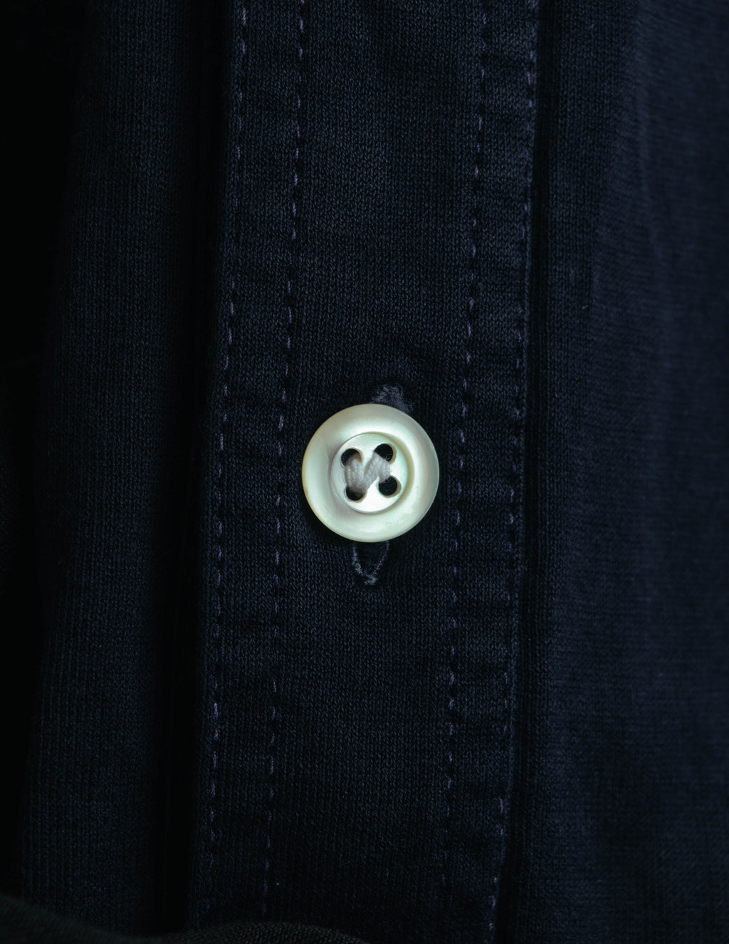"CÉLINE" 70's-80's Sulky logo embroidered long sleeve shirt