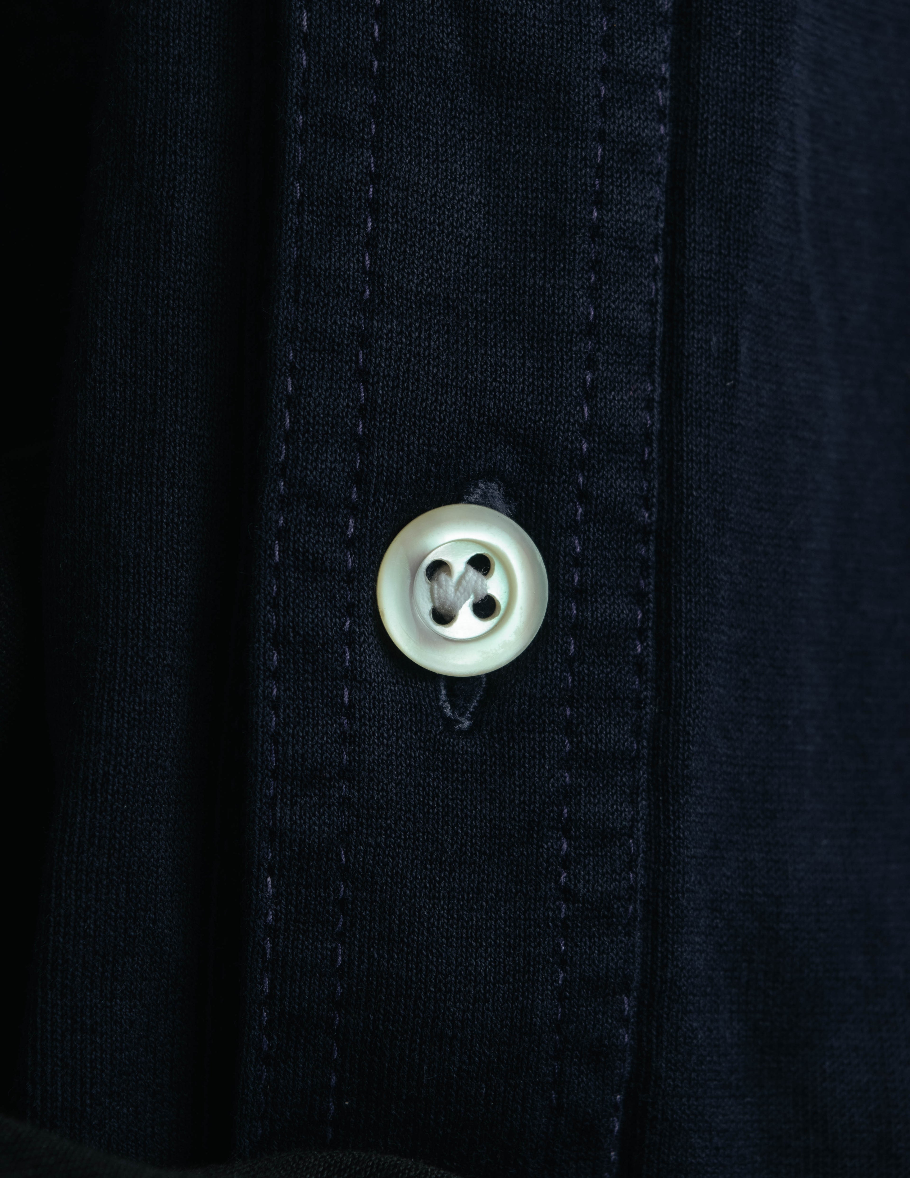 "CÉLINE" 70's-80's Sulky logo embroidered long sleeve shirt