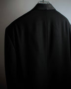 "CHRISTIAN DIOR MONSIEUR" Classical tailored Zegna base satin tuxedo set up