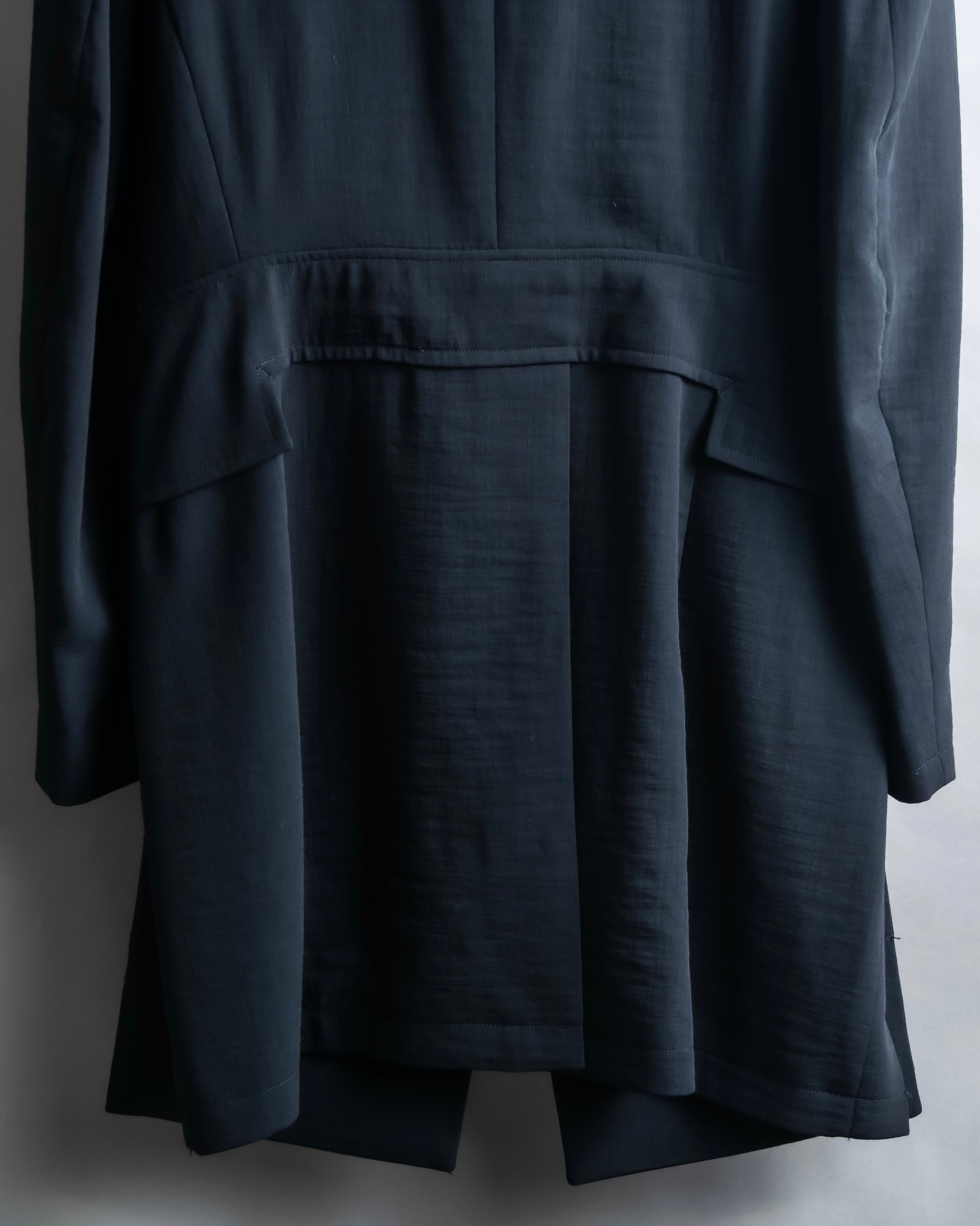 "Y's" 3 button jacket and tapered slacks oversize set up