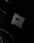 "HERMES" 90’s H-jacquard selier button shirt