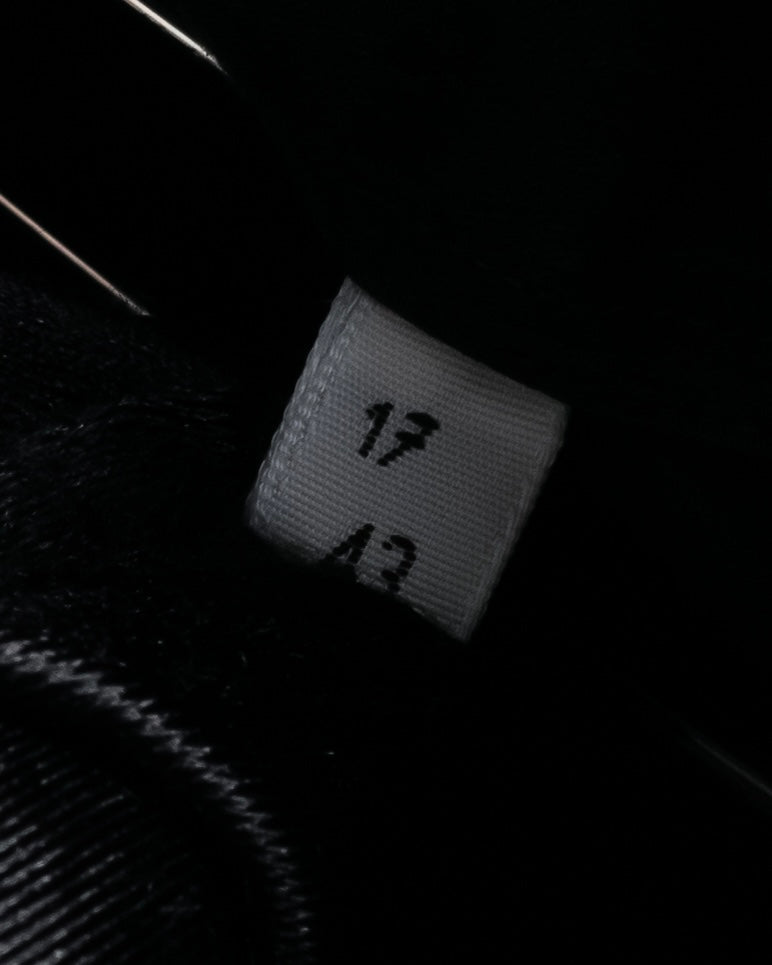 "HERMES" 90’s H-jacquard selier button shirt