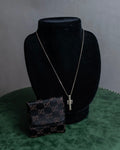 "GUCCI" Cross motif silver 925 necklace