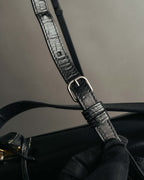-SPECIAL- “BALENCIAGA” 2013-17 Le dix mixed leather shoulder bag