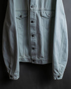 "MAISON MARGIELA" 20SS Washed pale blue denim jacket