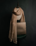 "LOEWE" 00’s-10’s sheer anagram jacquard logo scarf