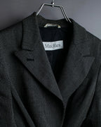 "Max Mara" 2-way tailored polka dot jacket