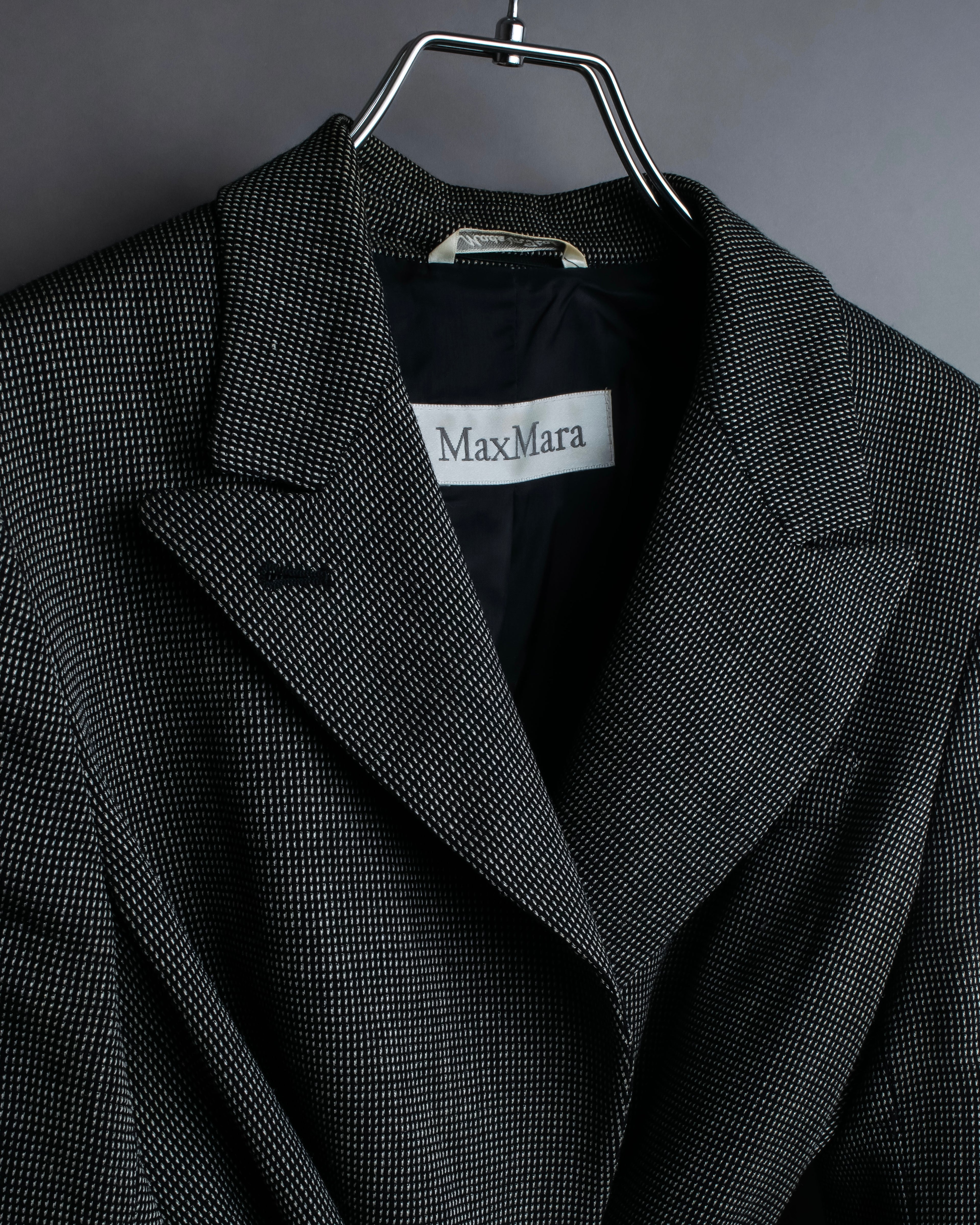 "Max Mara" 2-way tailored polka dot jacket