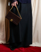 "WE11DONE" Flare silhouette super maxi skirt