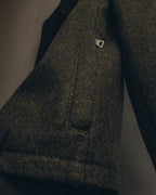 "PRADA" 90's-00's Quilted wool tailored jacket