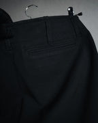 "GUCCI" 00’s stretch wool tailored slacks