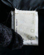 "DOLCE & GABBANA" Lightly brushed shaped tailored jacket