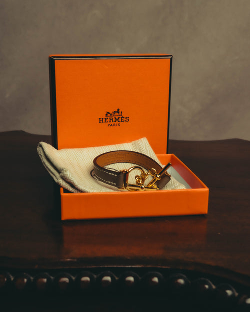-SPECIAL- “HERMES“ 2025-2026 Croisière leather toggle bracelet