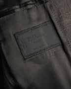 “PRADA” 90’s-00’s Wool cashmere checked tailored jacket