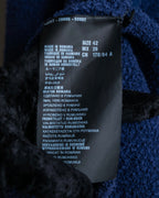 "PRADA" Fringe design box silhouette cardigan