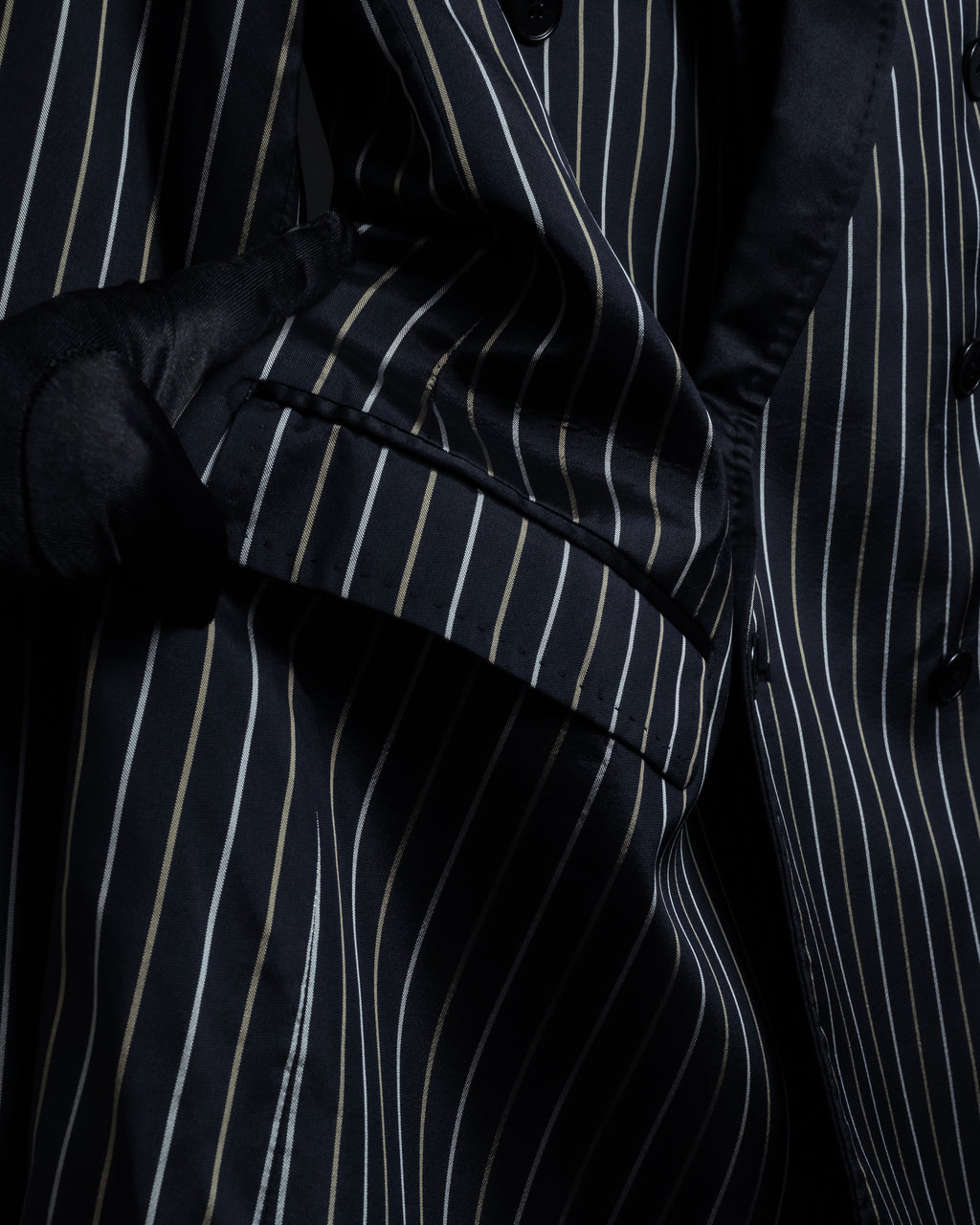 "Dolce & Gabbana" Silk design double-breasted tailored jacker