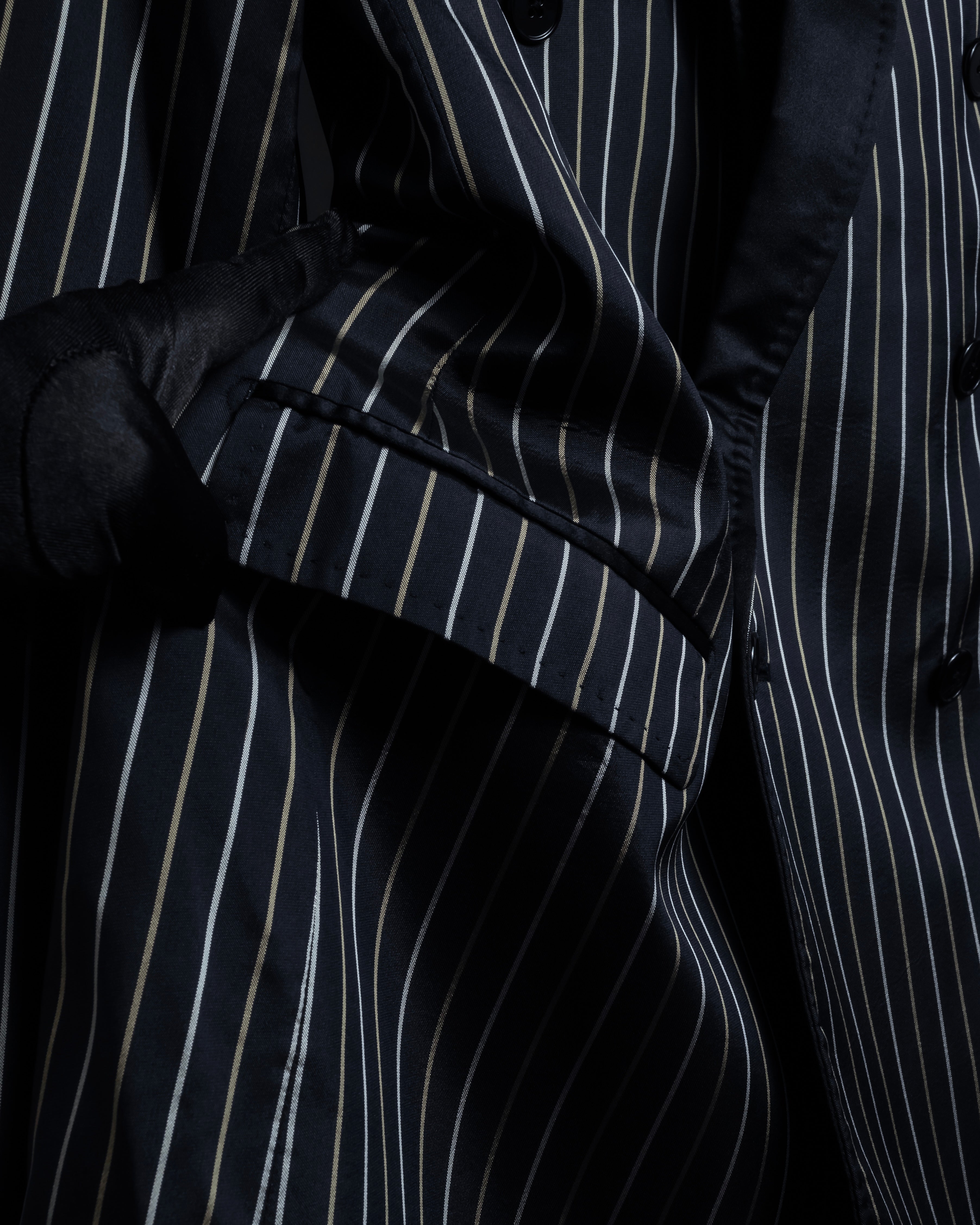 "Dolce & Gabbana" Silk design double-breasted tailored jacker