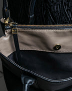 "GIANNI CHIARINI" High quality leather 2way shoulder bag