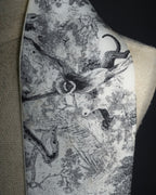 -MOOD Christmas Collection-
"Dior" Maria Grazia Chiuri Toile de Jouy motif silk scarf