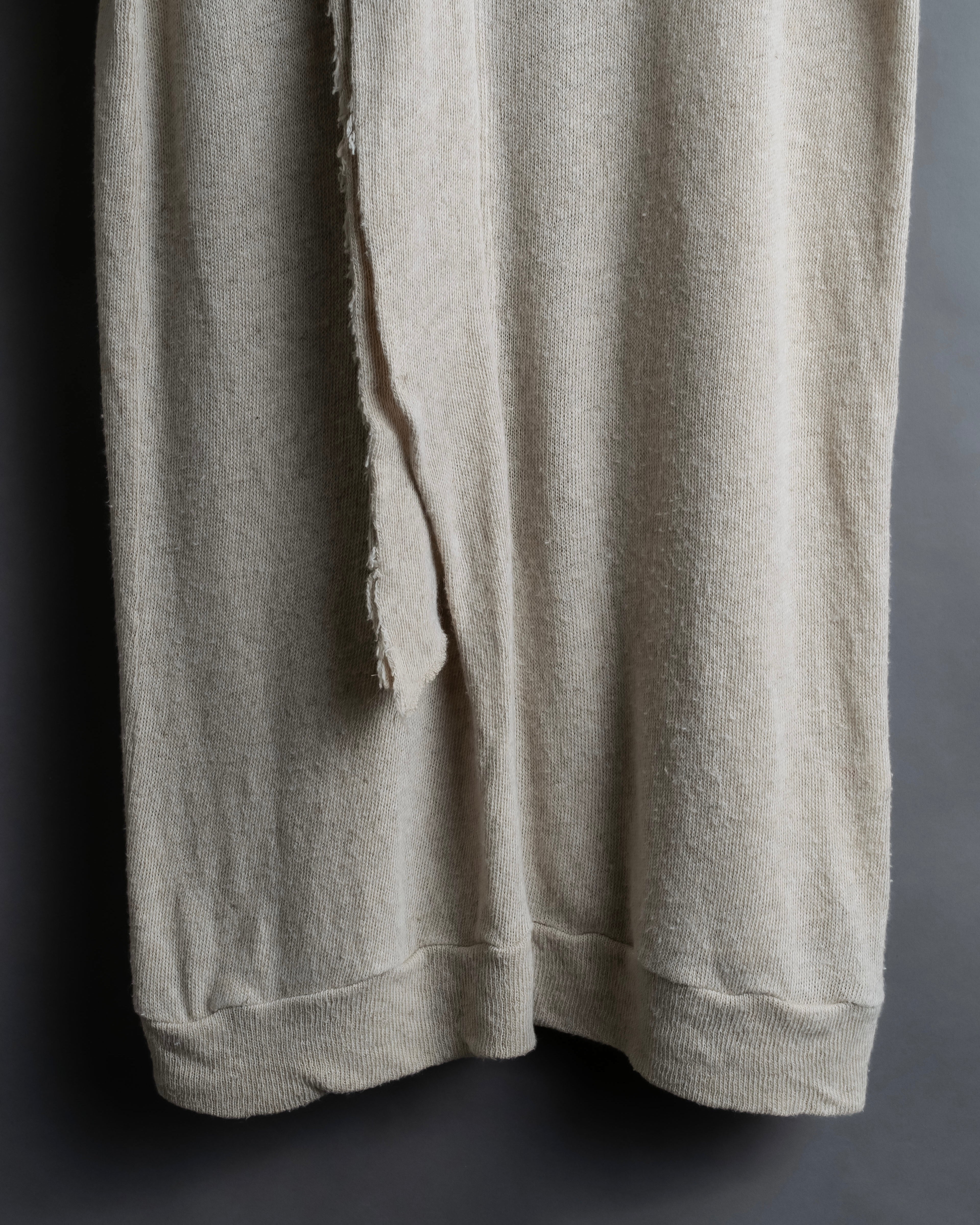 "Y's" Linen cotton mix ruffle design tank top