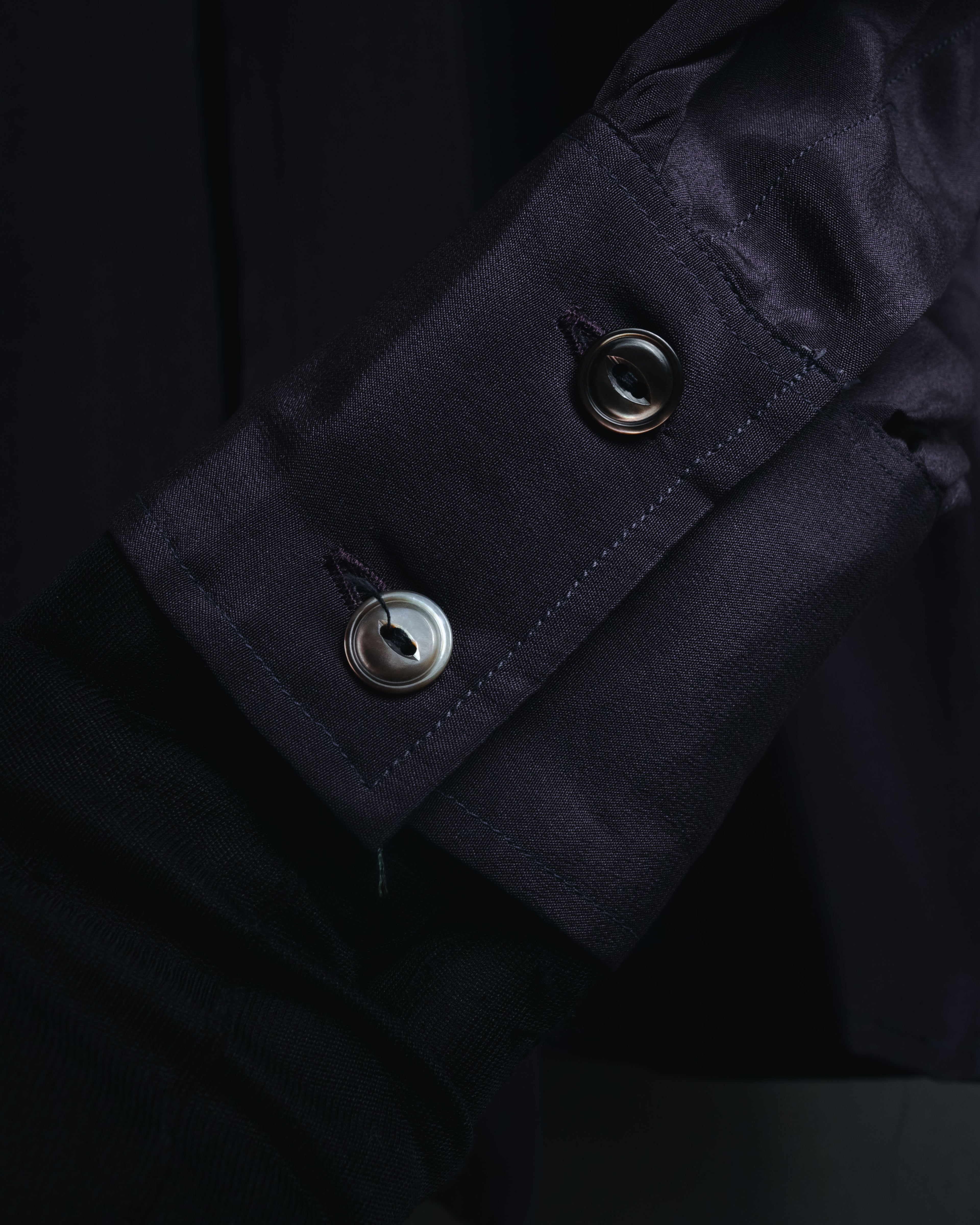 "Yves Saint Laurent" Late 80s silk bow tie blouse