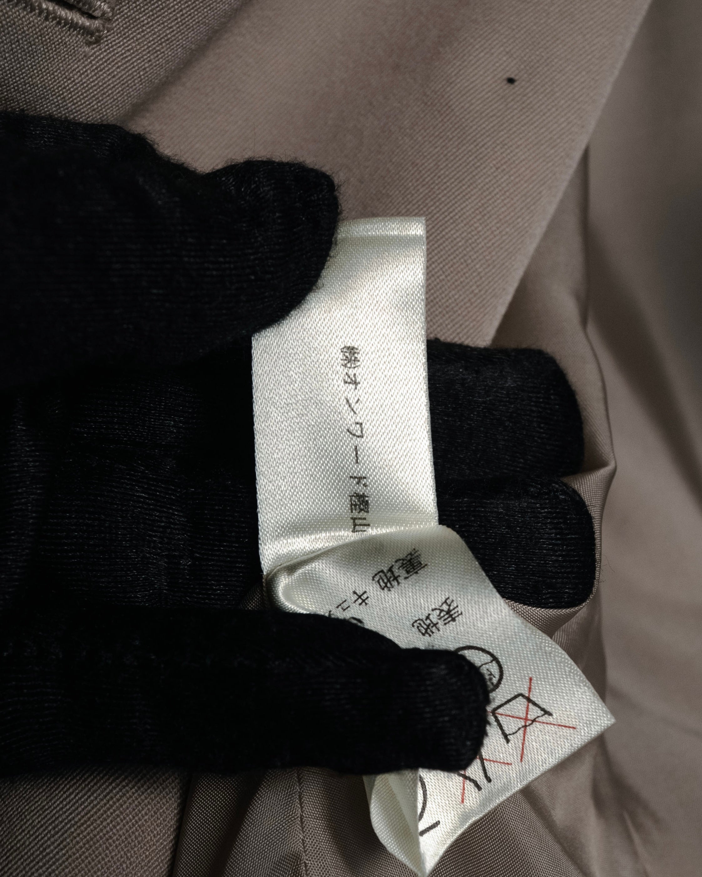 –SPECIAL– “Jean Paul GAULTIER FEMME” 90’s-00’s sculptural scarf collar tailored jacket