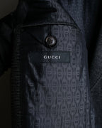 "GUCCI" 90's Tom Ford period bird eye weave set up