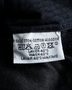 "HERMES" 90’s H-jacquard selier button shirt