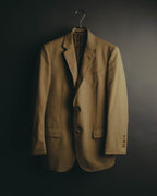 “GUCCI” 00’s-10’s Cotton mohair tailored jacket
