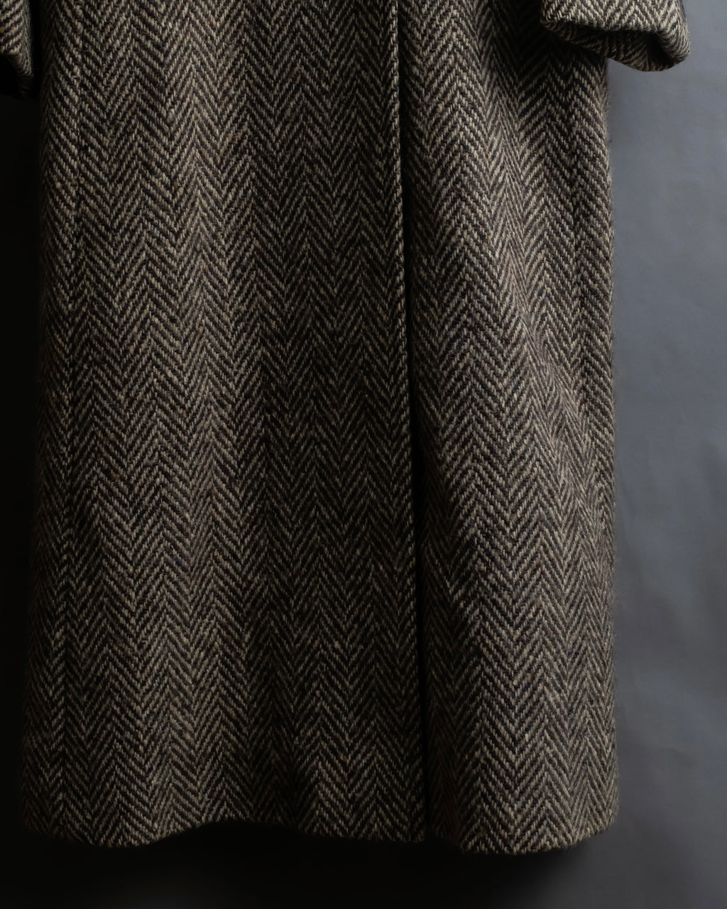 Vintage irish tweed long coat