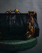 –SPECIAL– "MIU MIU"
Early 2000s bakelite effect chain frame bag