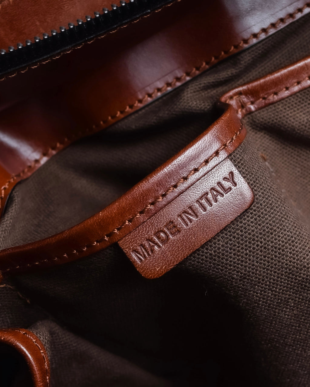 "BURBERRY" Harness detail check canvas leather bag