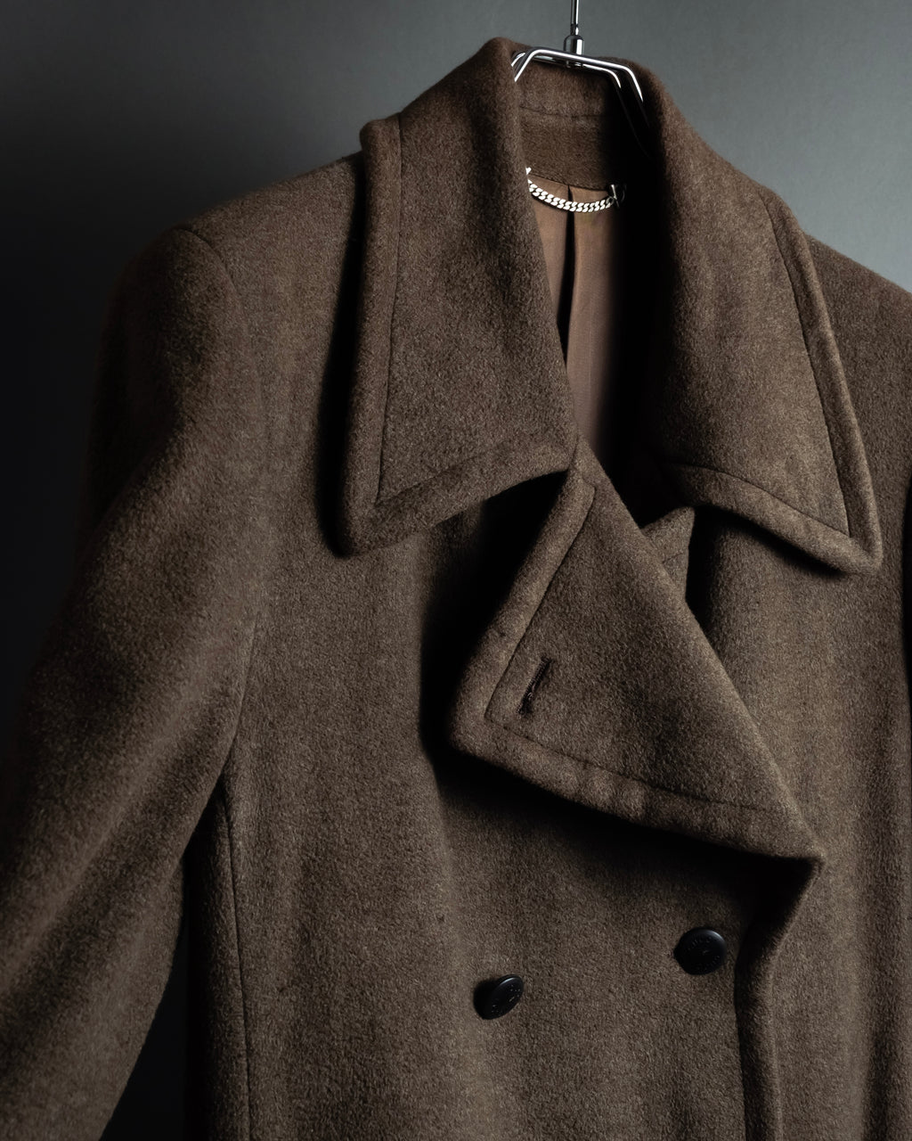 -SPECIAL- “GUCCI × ZAMASPORT” 1989–1994 Double Breasted Long Coat