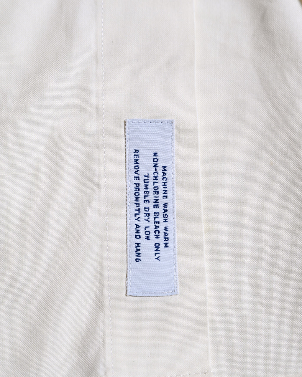Brooks Brothers/ Cotton Dress Shirt Cream