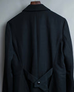 Hiroko Koshino Thin Long Embroidered Coat