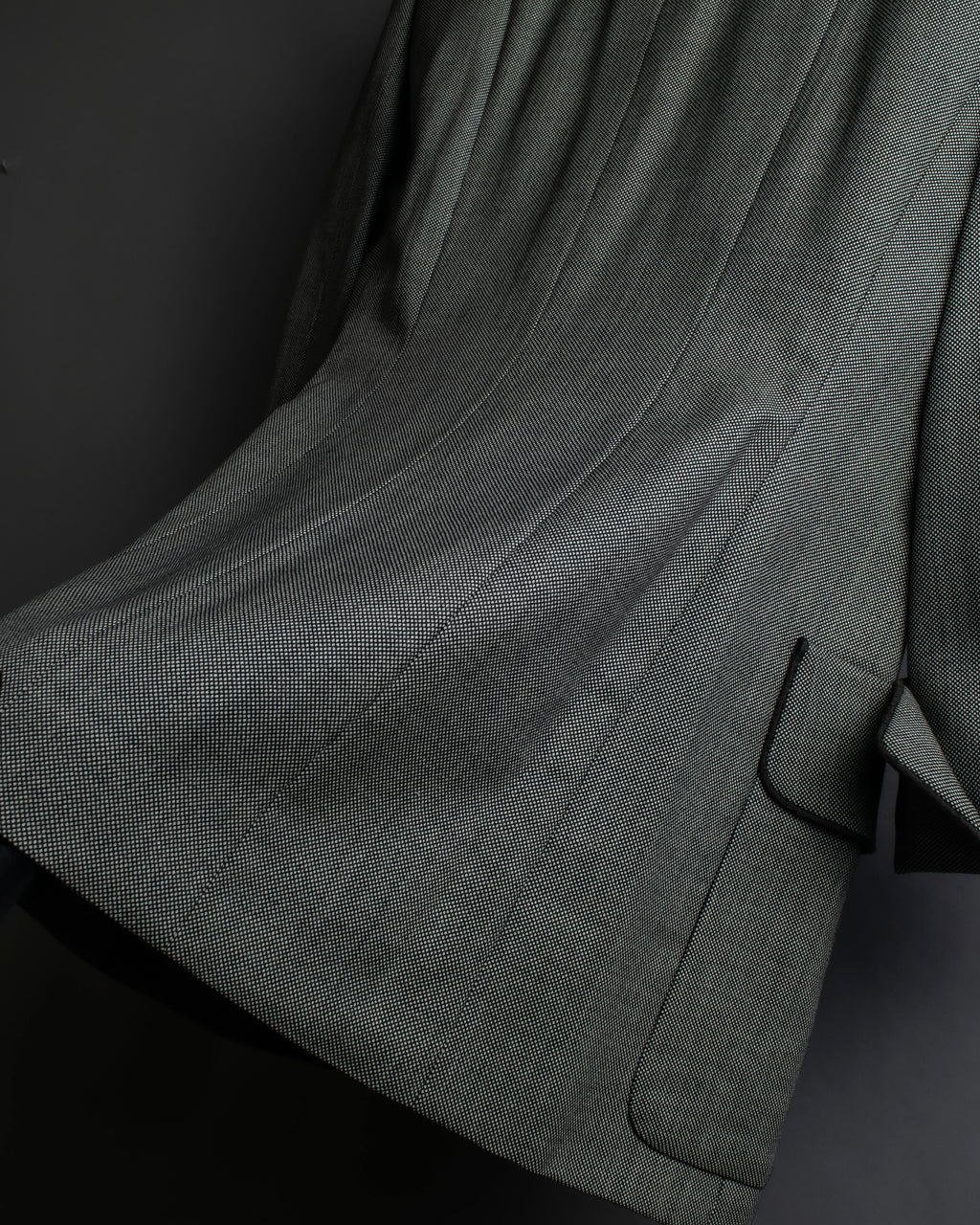 "Christian Dior" Flap pocket detail military tailored jacket