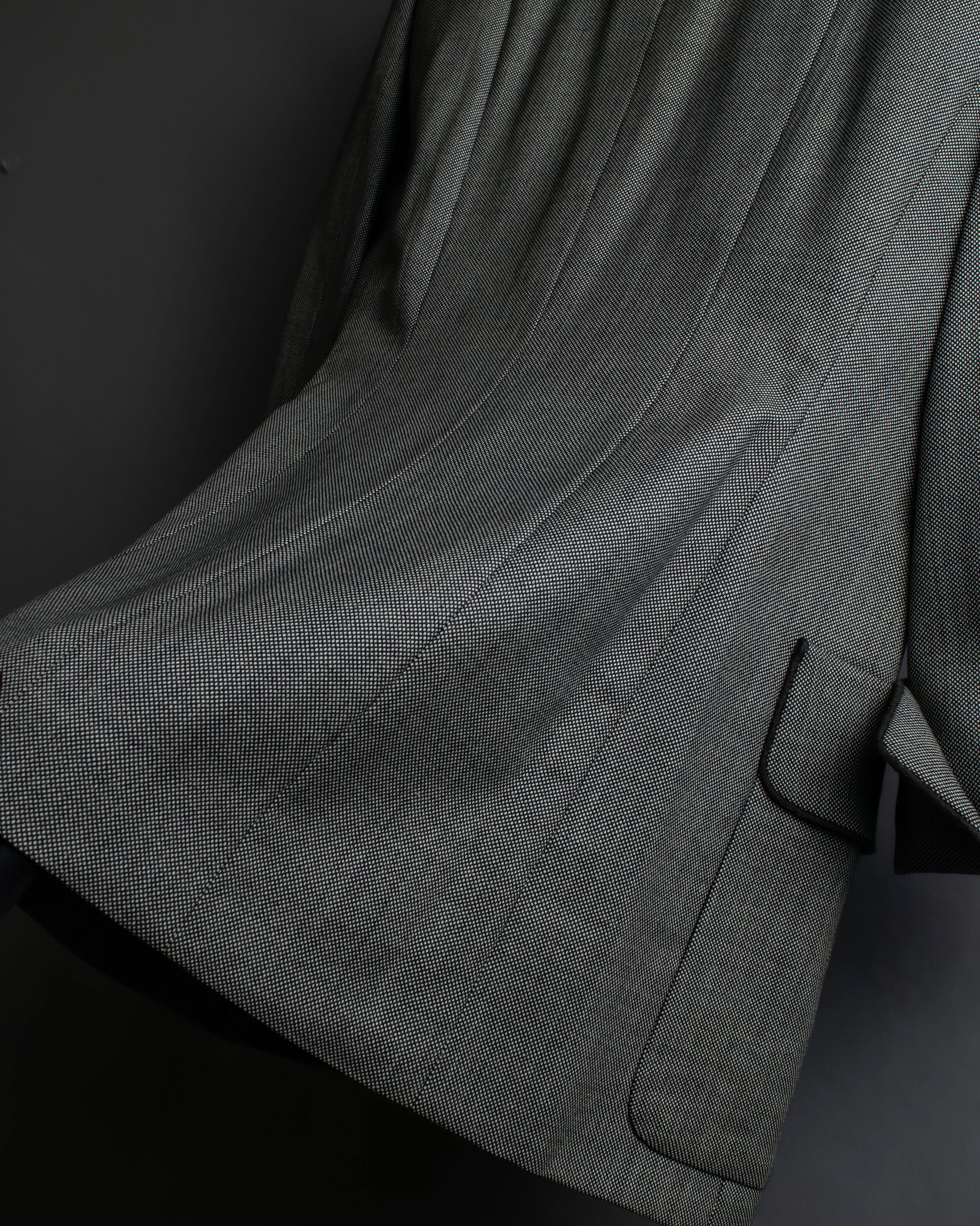 "Christian Dior" Flap pocket detail military tailored jacket