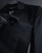 "Saint Laurent Paris" Modern tailcoat design jacket