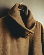-SPECIAL- “Max Mara” 90’s-00’s Angora blend belted wrap coat