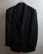 "YVES SAINT LAURENT" Classical tailoring shadow stripe pattern set up